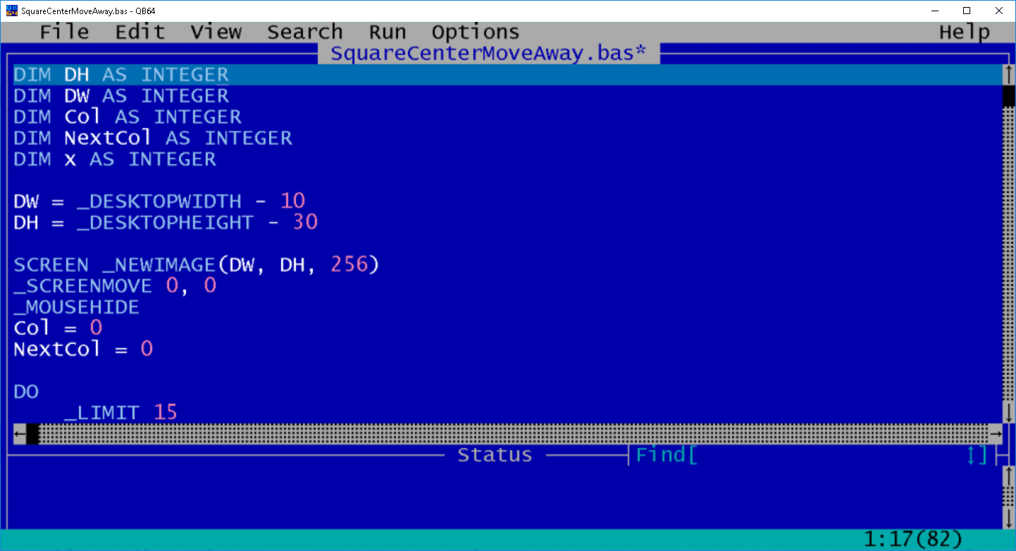 qbasic for mac