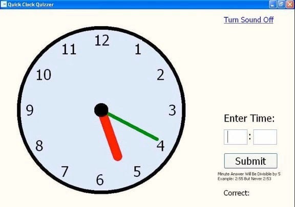 QuickClockQuizzer