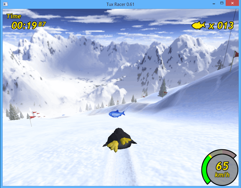 Extreme Tux Racer Screenshot