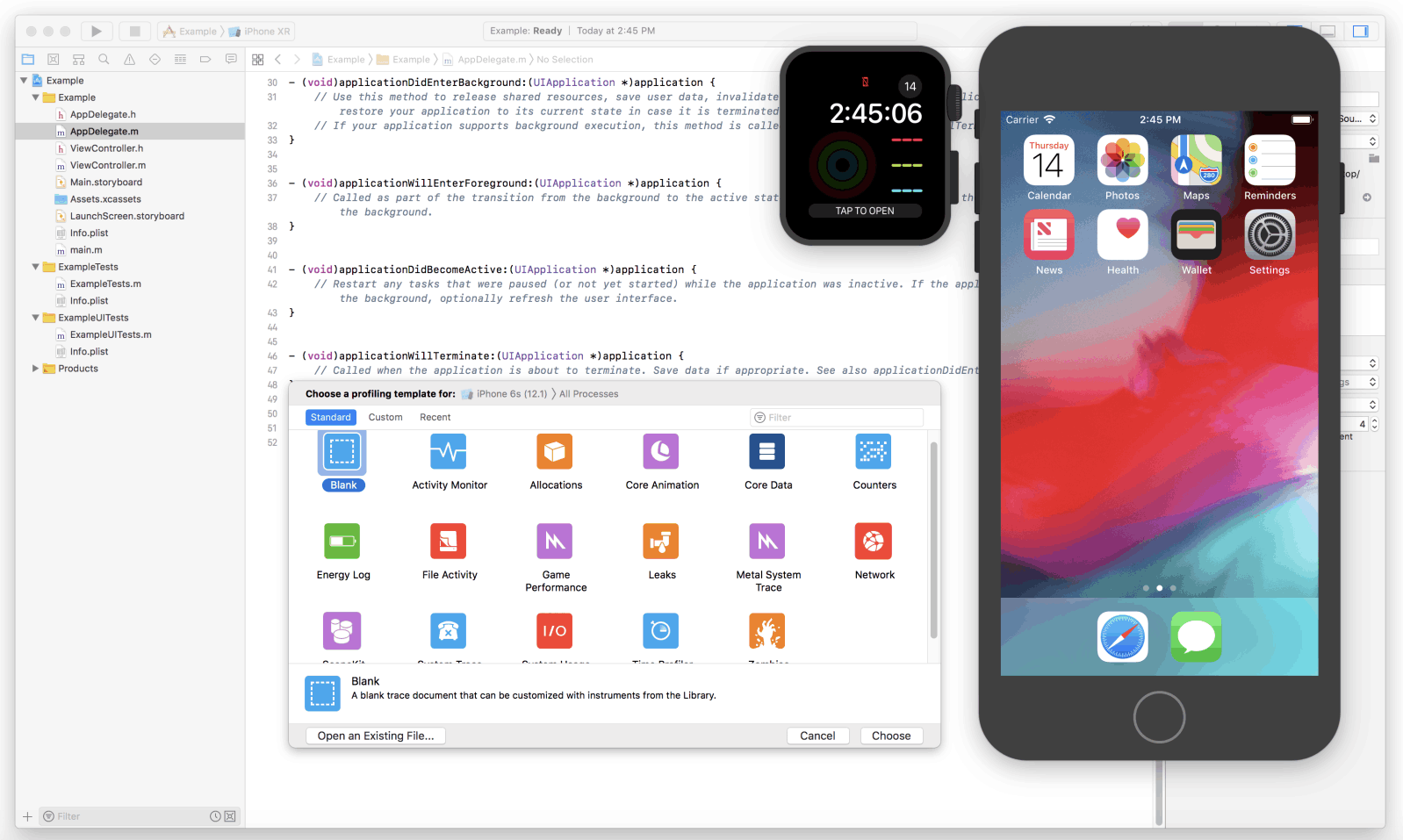 Xcode Screenshot