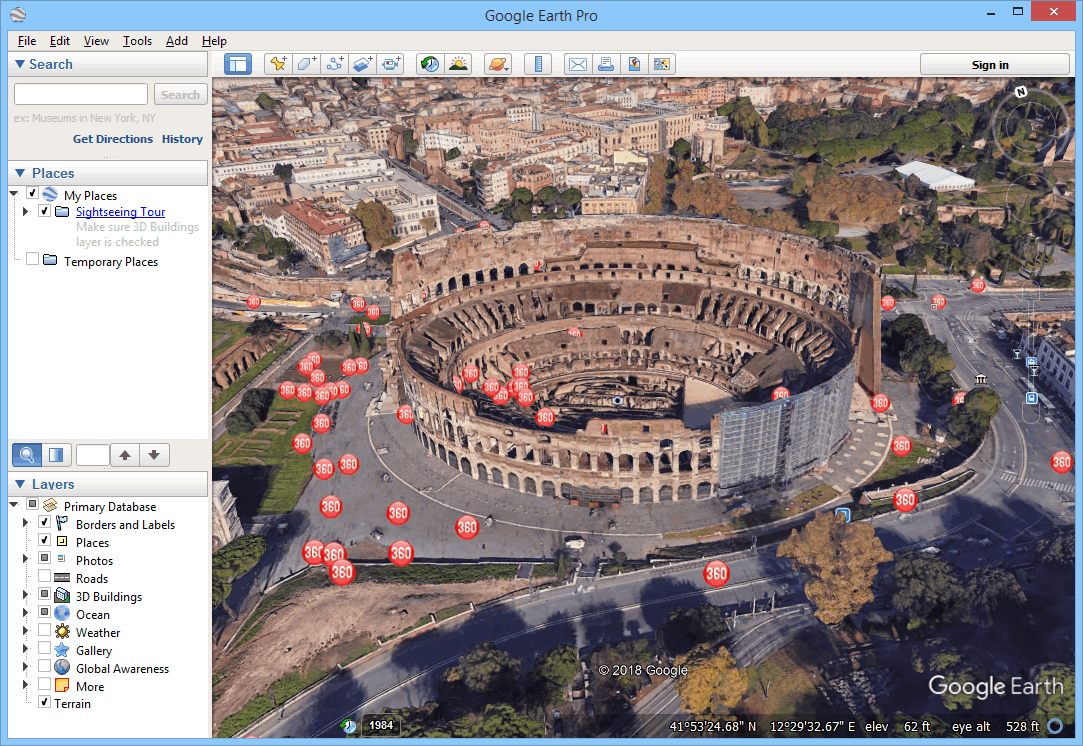 Google Earth Screenshot