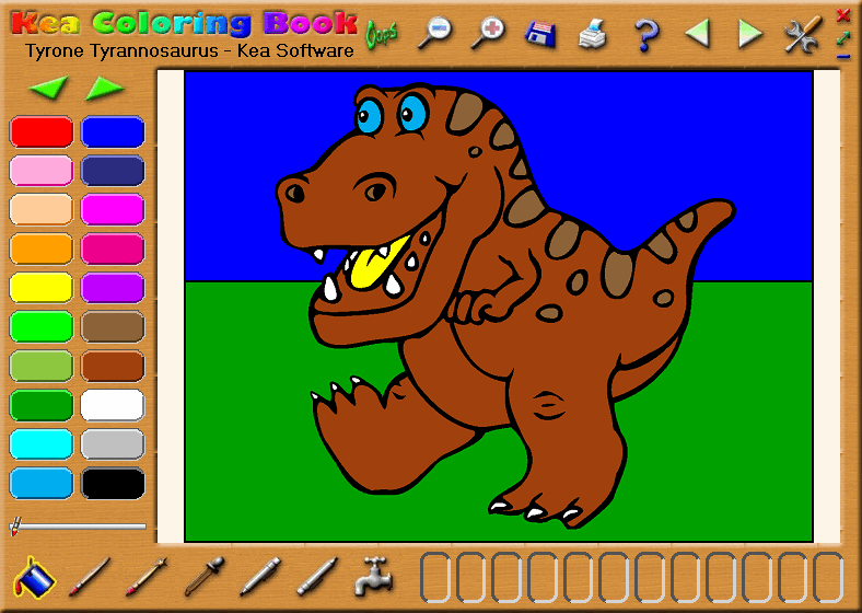 Kea Coloring Book Screenshot