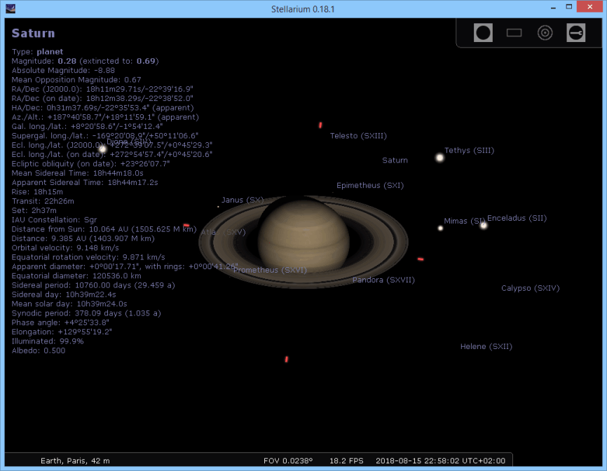 Stellarium Screenshot