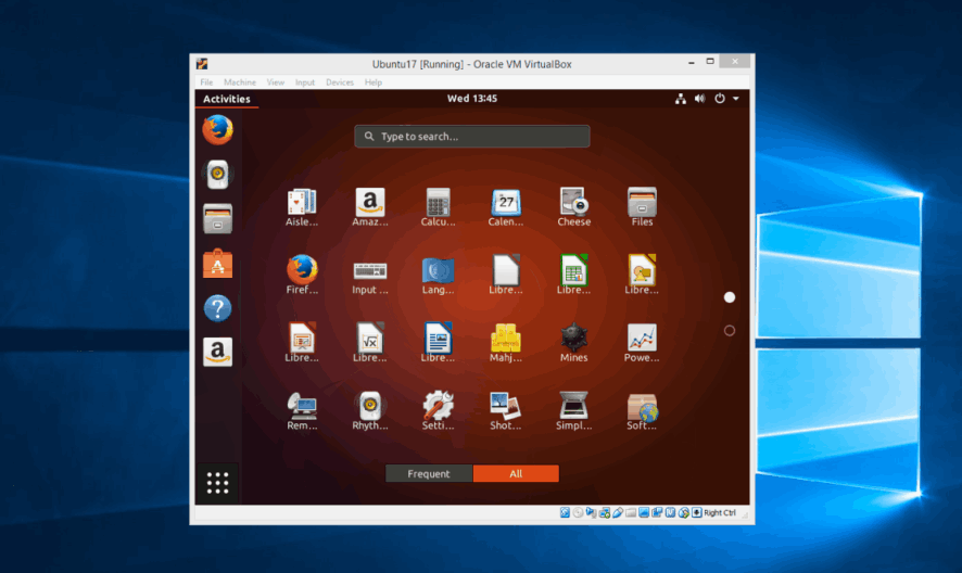 VirtualBox Screenshot