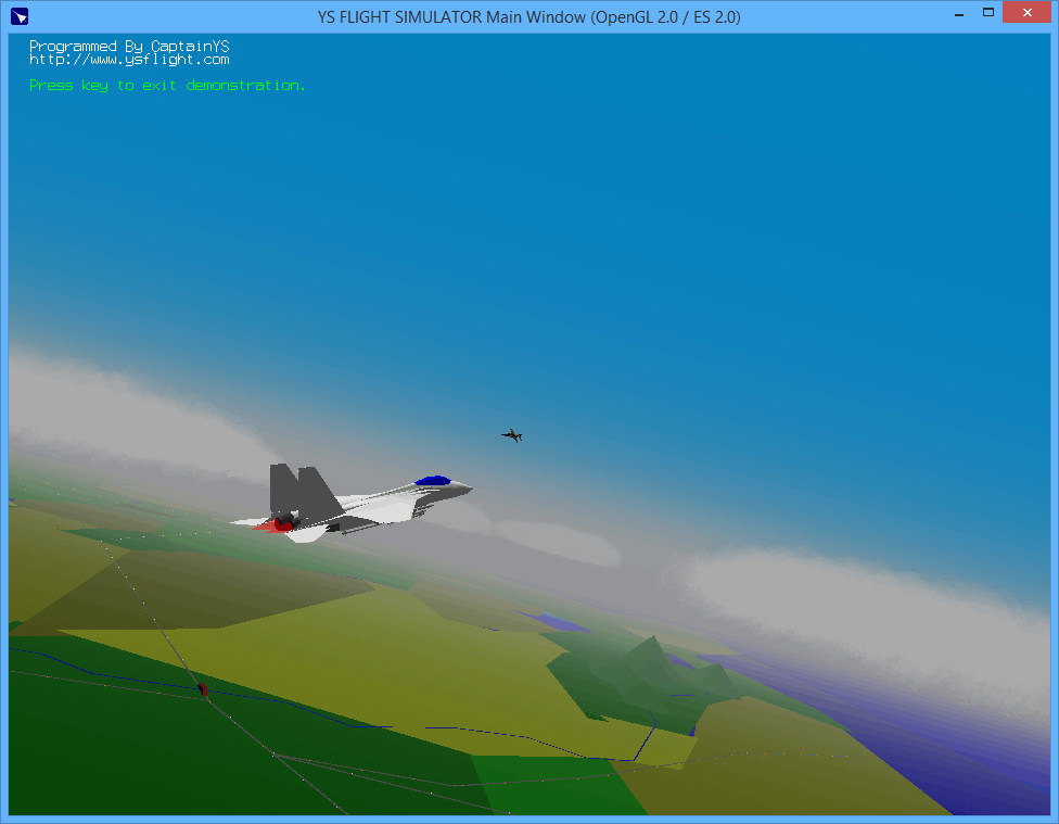 YSFlight Screenshot